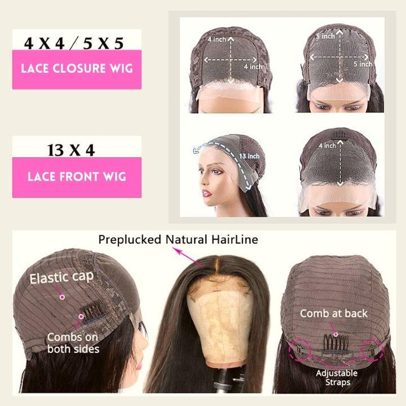 Luxury Layer Gluless Wigs Blonde with Brown Colored Lace Front Wig Highlight 13X4 Lace Front Human Hair Wigs